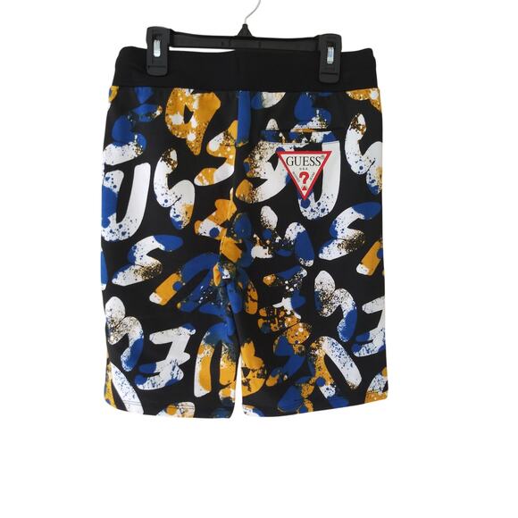 NWT Guess Boy's Shorts Rebel Graffiti Multi 14 - Picture 3 of 11